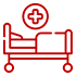 Illustrated image of Transparent Hospital bed