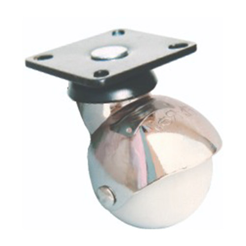 Ball royal Black coated caster wheels