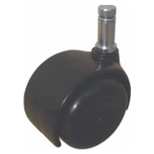 Nylon king pin type caster wheel
