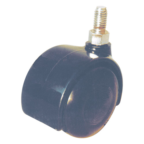 Nylon queen caster wheel with nut