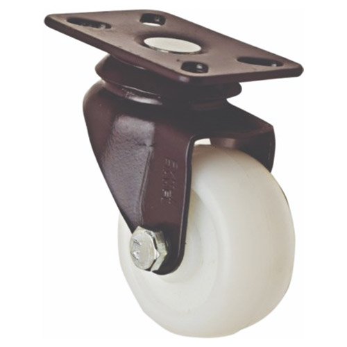 Single wheel castor royal Black coated caster wheel