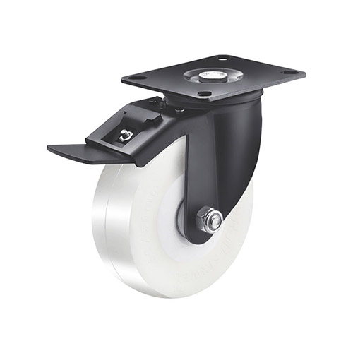 Black coated caster 1001-100mm-shaktiman-3