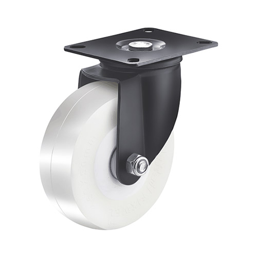 Black coated caster 1002-150mm-shaktiman-1