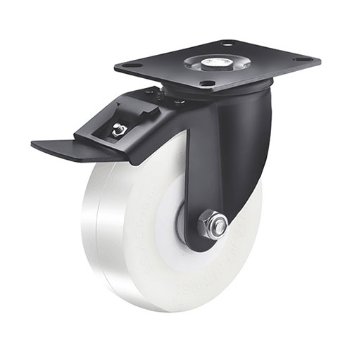 Black coated caster 1002-150mm-shaktiman-3