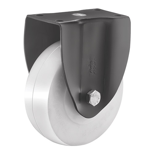 Black coated caster 1003-200mm-shaktiman-2