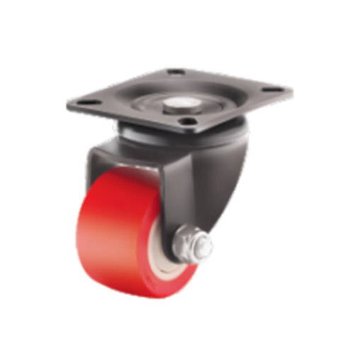 Black coated caster 1007-100-mm-fortuner-1