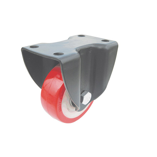 Black coated caster 1007-100-mm-fortuner-2