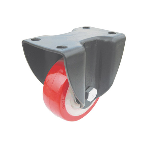 Black coated caster 1008-150-mm-fortuner-2