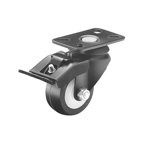 Black coated caster wheel 952-65mm-alto-2