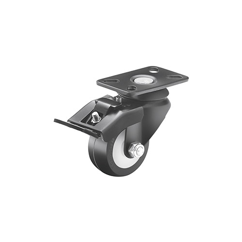 Black coated caster wheel 955-35mm-alto-2