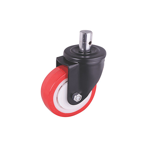 Black coated caster wheel 981-50mm-santro-2