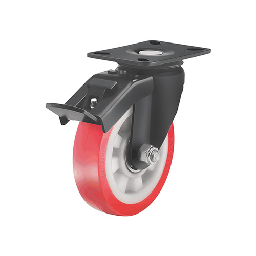 Black coated caster 993-75mm-innova-3